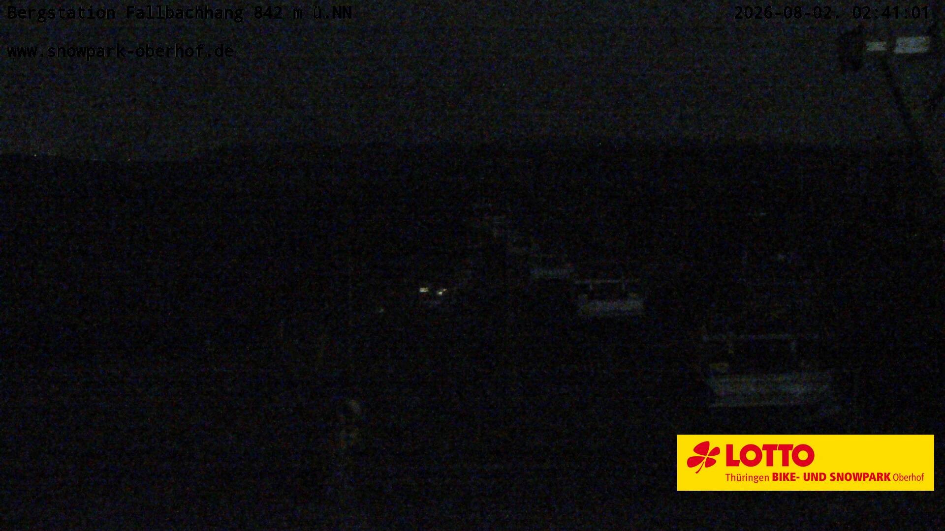 Archived image Webcam Oberhof: Chair Lift Fallbachhang