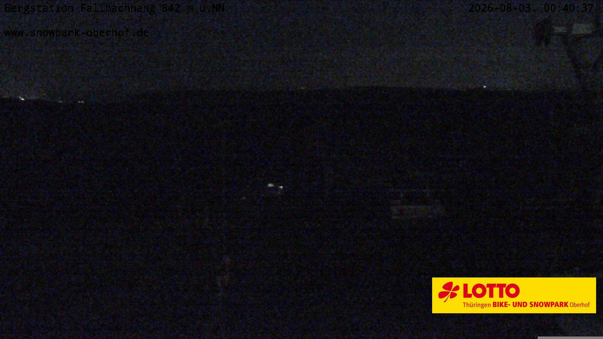 Archived image Webcam Oberhof: Chair Lift Fallbachhang