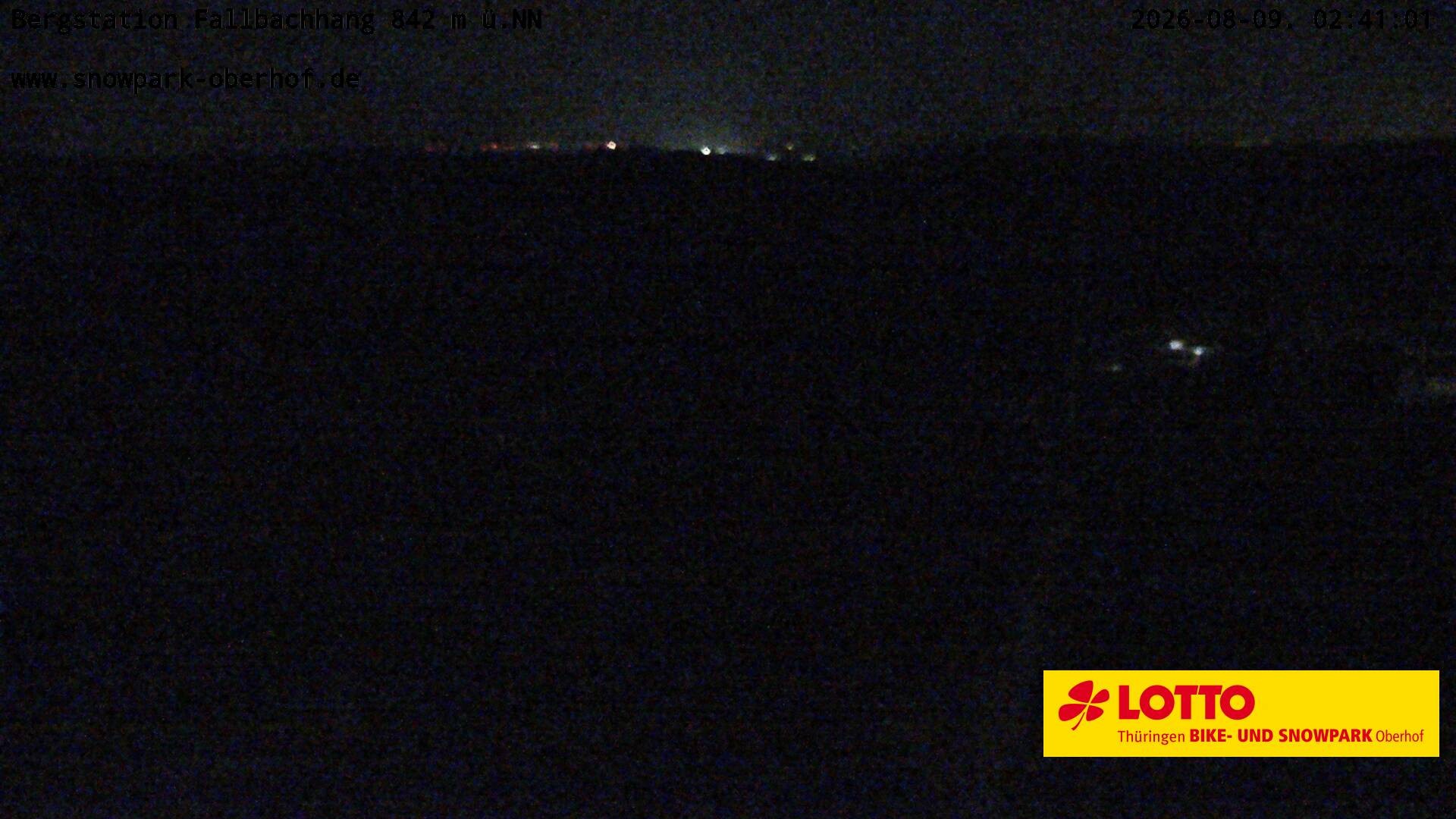 Archiv Foto Webcam Oberhof: Sessellift Fallbachhang Bergstation