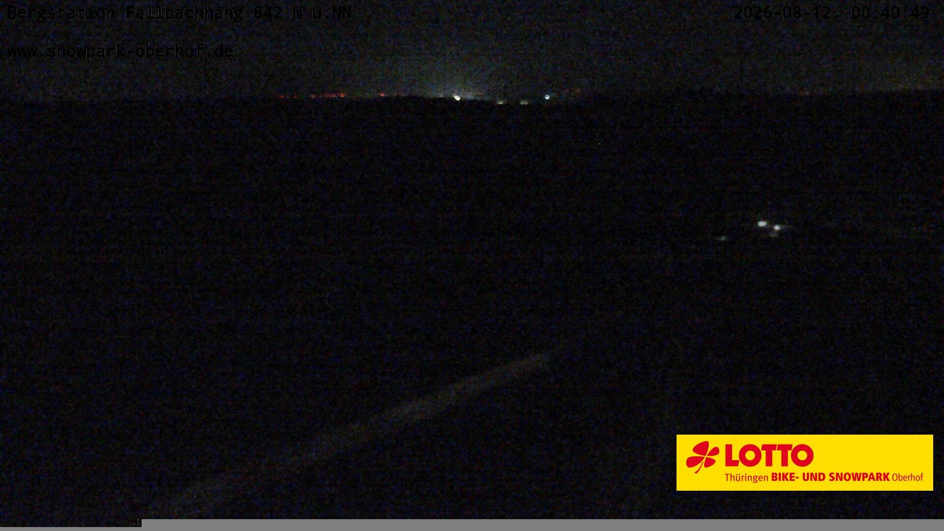 Archiv Foto Webcam Oberhof: Sessellift Fallbachhang Bergstation