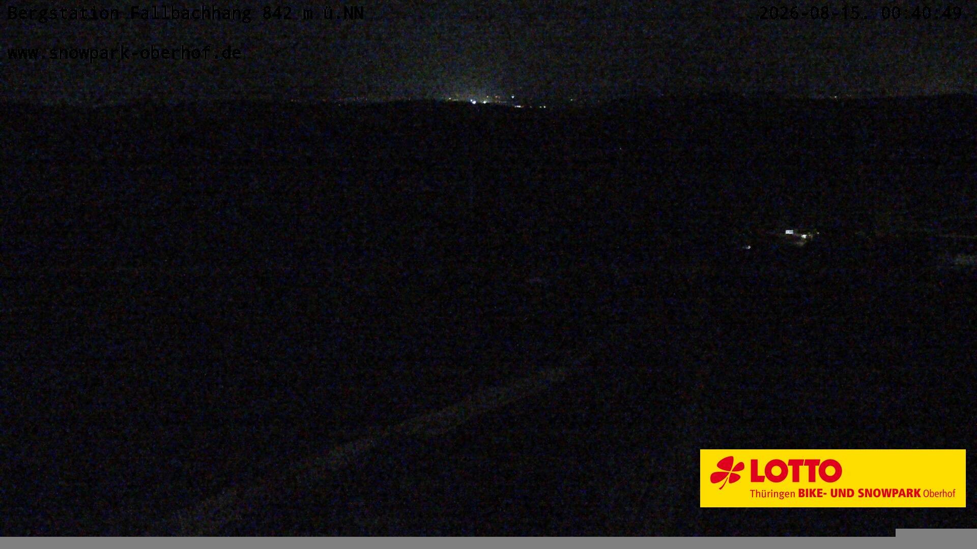 Archiv Foto Webcam Oberhof: Sessellift Fallbachhang Bergstation