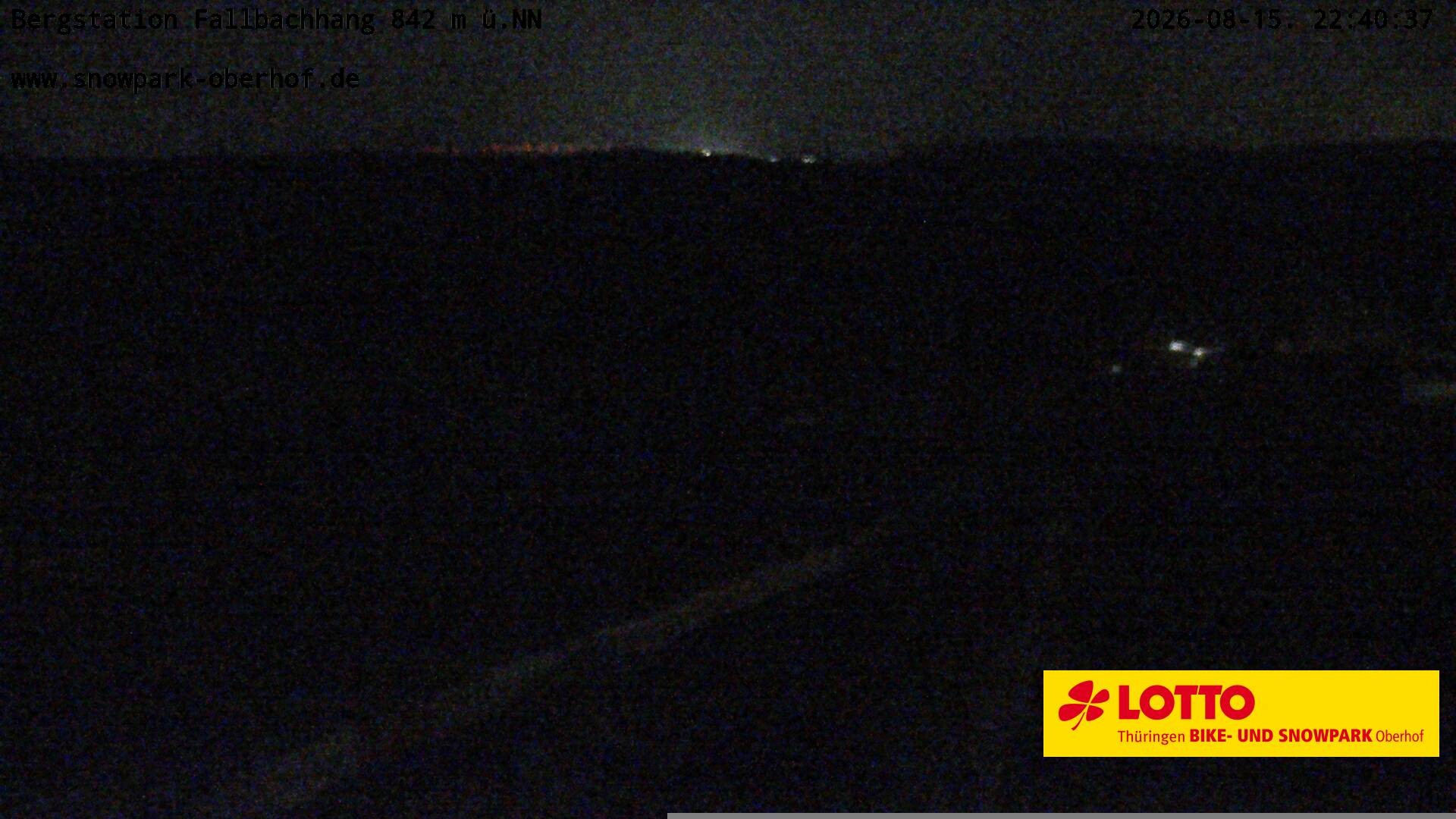 Archiv Foto Webcam Oberhof: Sessellift Fallbachhang Bergstation