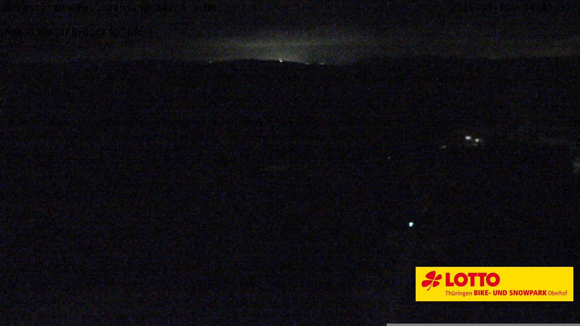 Archived image Webcam Oberhof: Chair Lift Fallbachhang