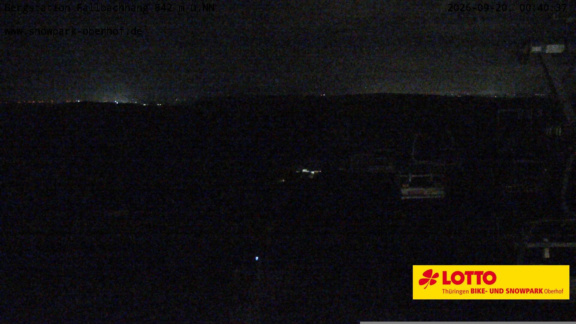 Archiv Foto Webcam Oberhof: Sessellift Fallbachhang Bergstation