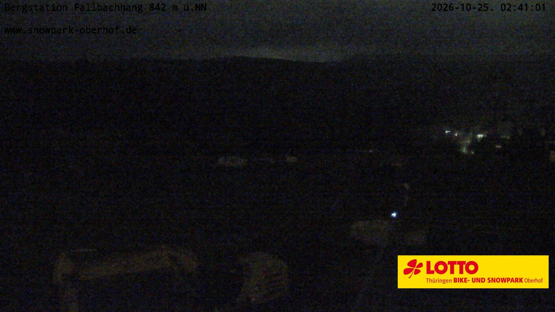 Archived image Webcam Oberhof: Chair Lift Fallbachhang