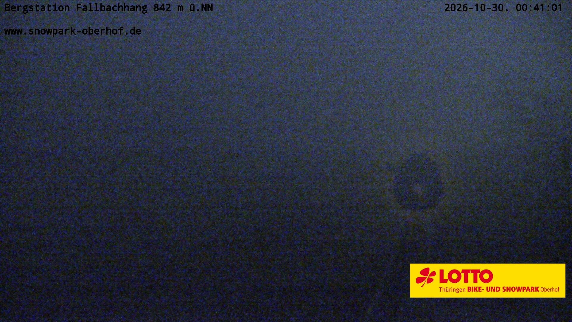 Archiv Foto Webcam Oberhof: Sessellift Fallbachhang Bergstation