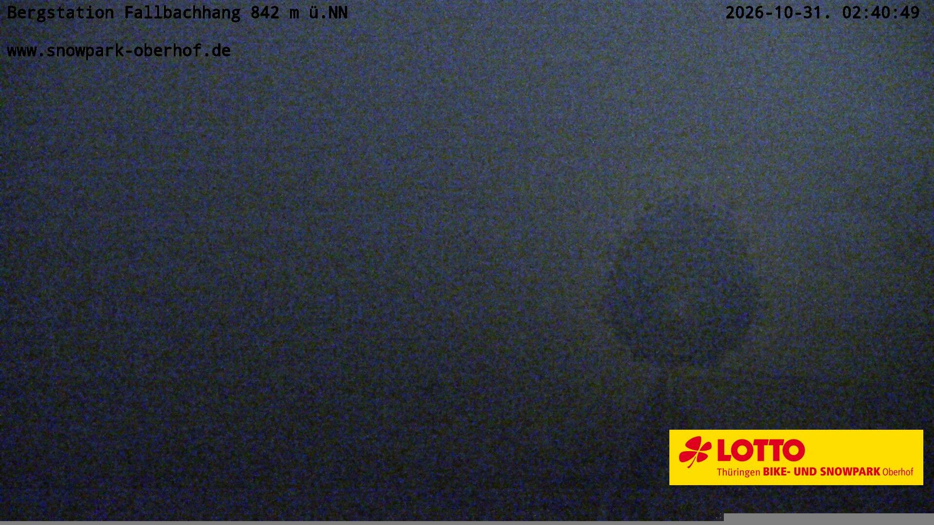 Archived image Webcam Oberhof: Chair Lift Fallbachhang
