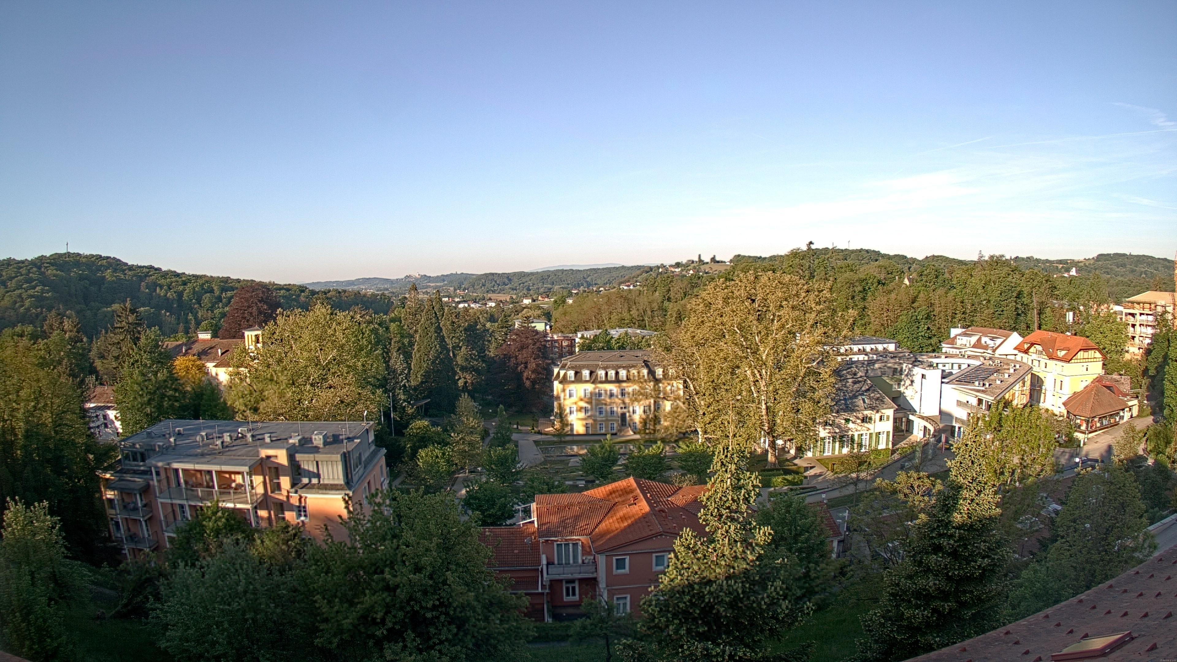 Archiv Foto Webcam Bad Gleichenberg Kurpark