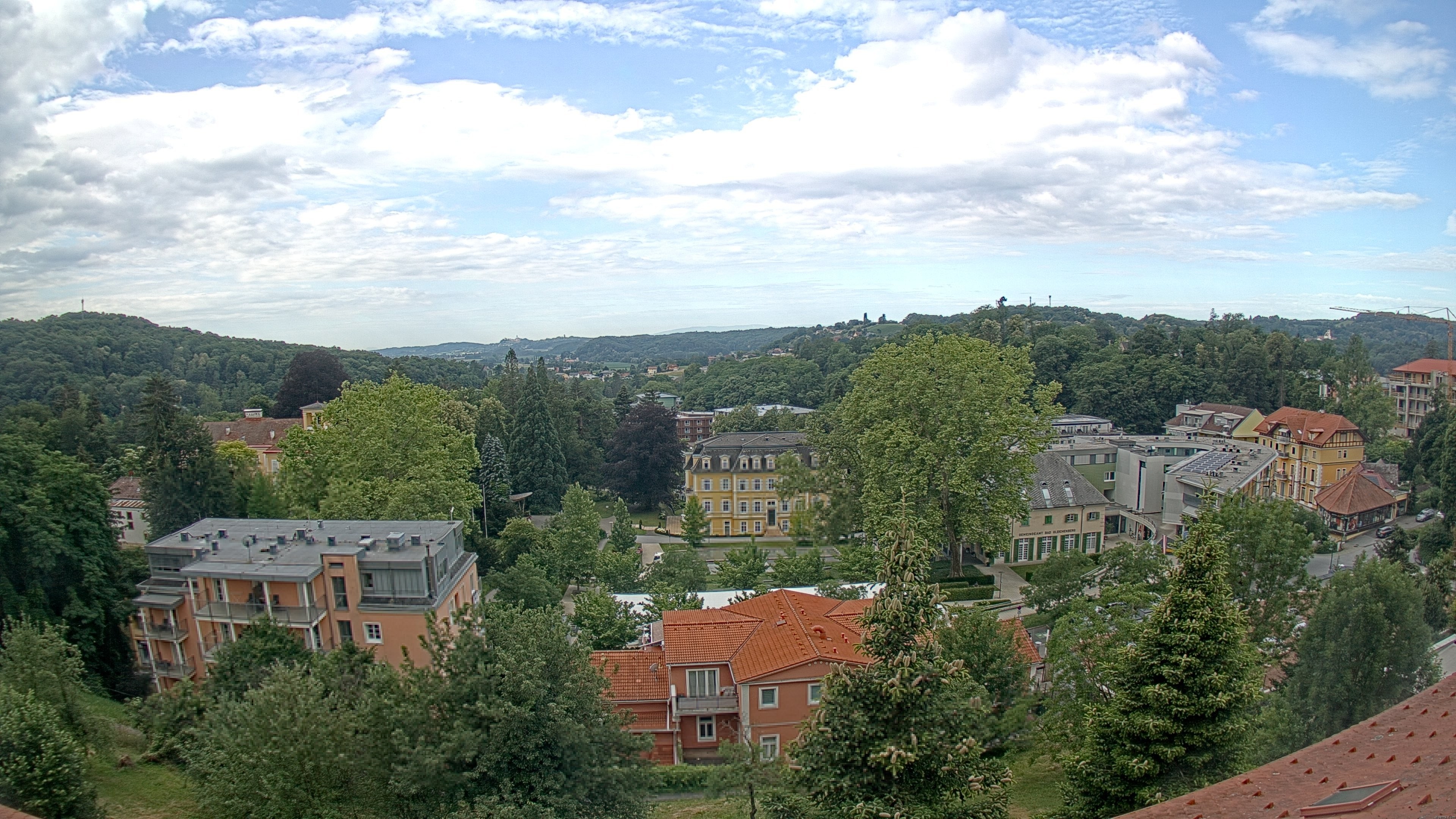 Archived image Webcam Bad Gleichenberg - View City