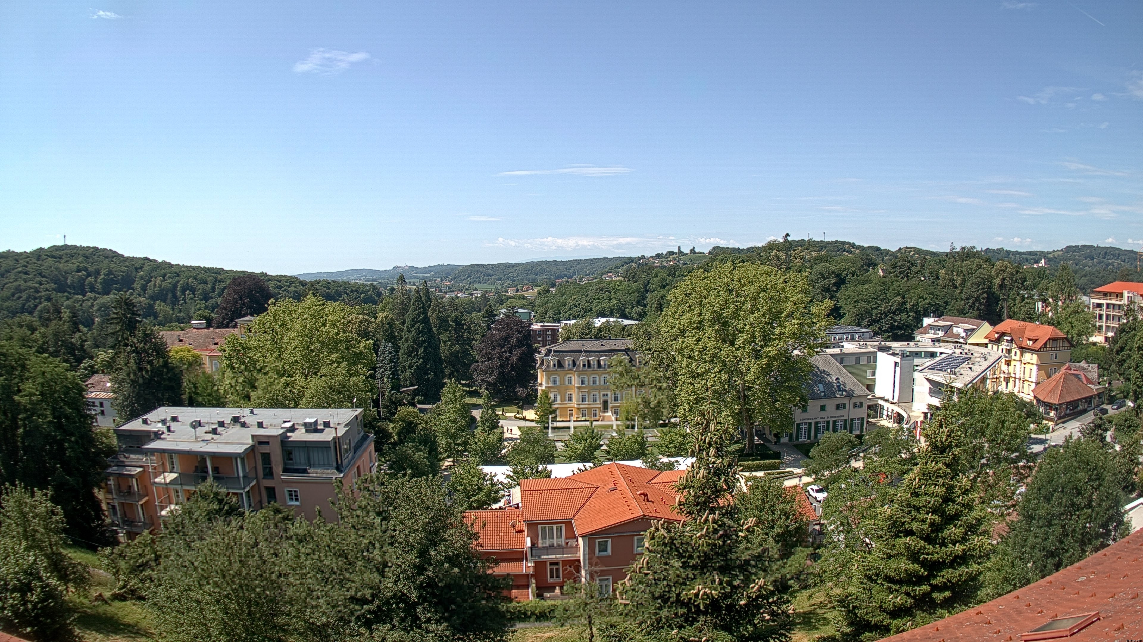 Archived image Webcam Bad Gleichenberg - View City