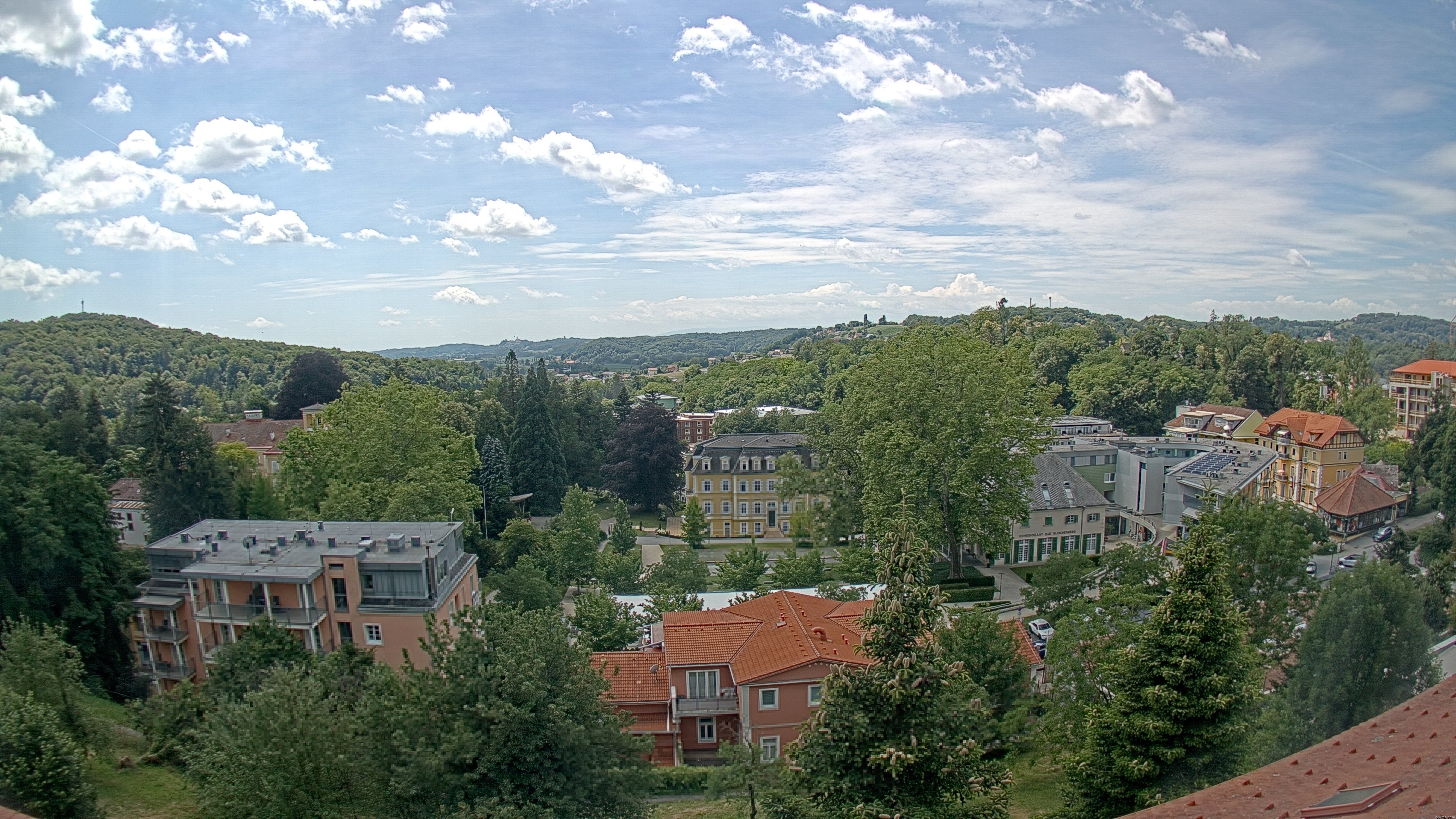 Archived image Webcam Bad Gleichenberg - View City