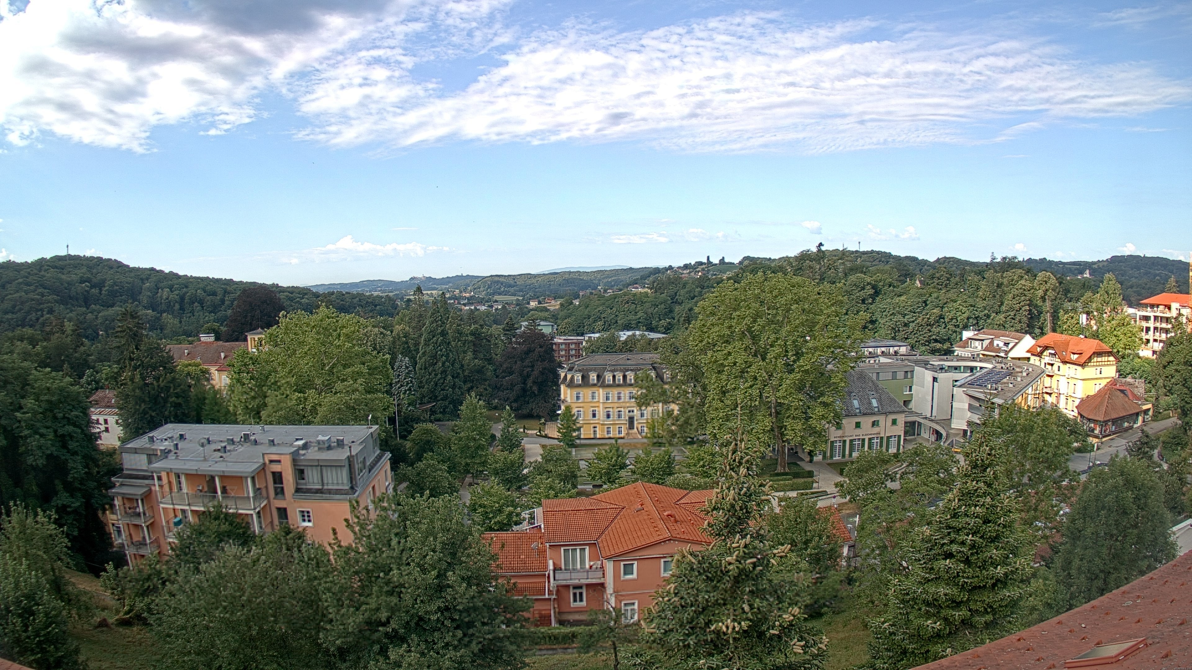 Archived image Webcam Bad Gleichenberg - View City