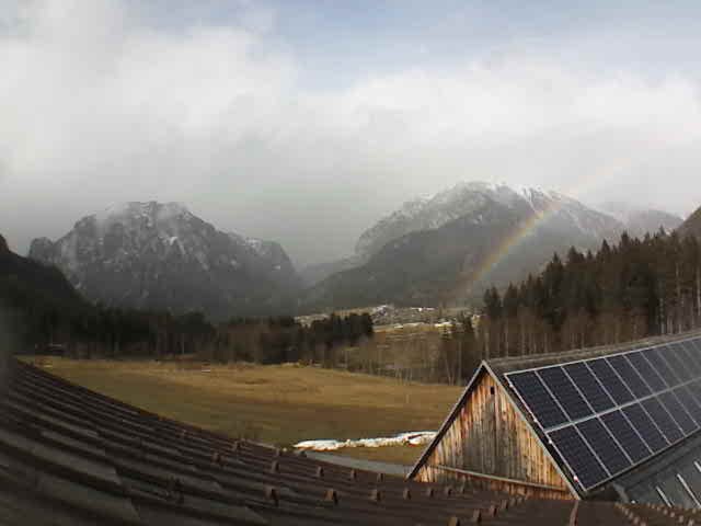 Archiv Foto Webcam Tragöß Angererhof - Blick Norden