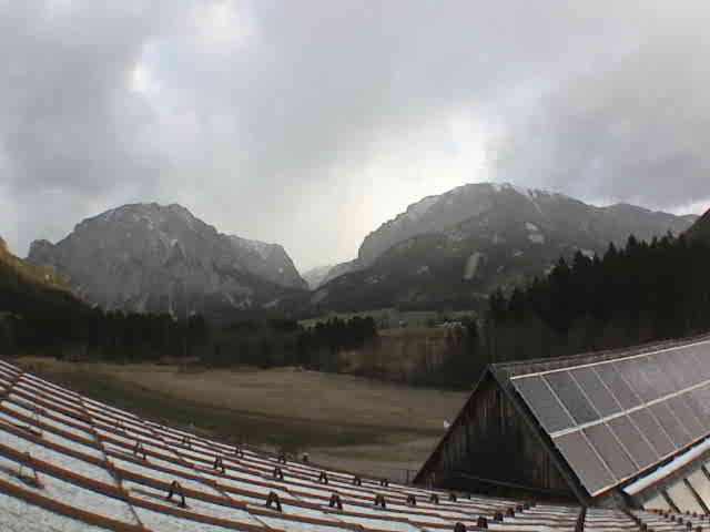 Archiv Foto Webcam Tragöß Angererhof - Blick Norden