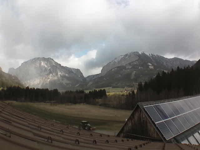 Archiv Foto Webcam Tragöß Angererhof - Blick Norden