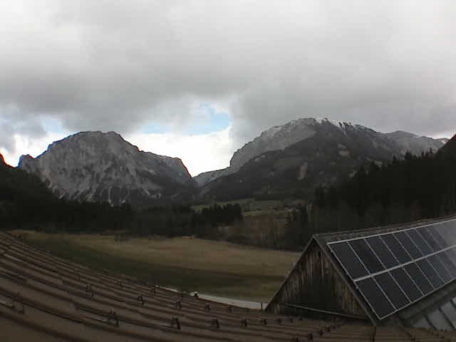 Archiv Foto Webcam Tragöß Angererhof - Blick Norden