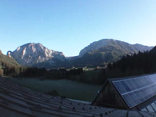 Archiv Foto Webcam Tragöß Angererhof - Blick Norden