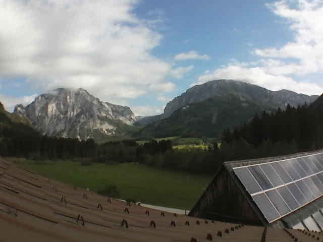 Archiv Foto Webcam Tragöß Angererhof - Blick Norden