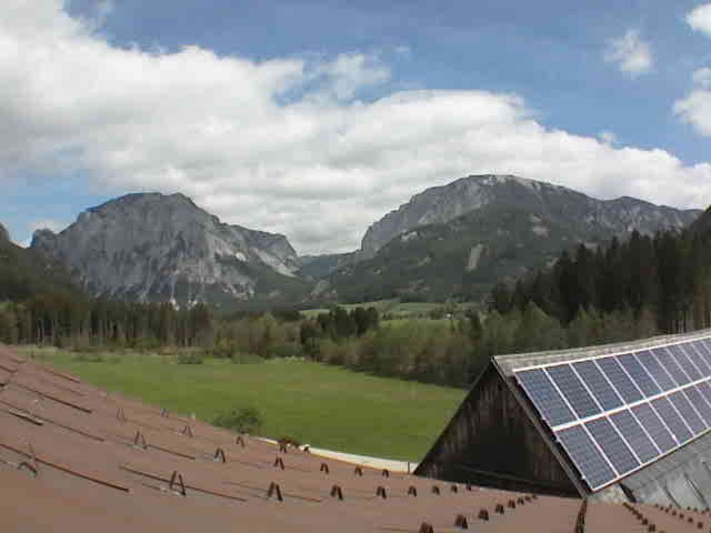 Archiv Foto Webcam Tragöß Angererhof - Blick Norden