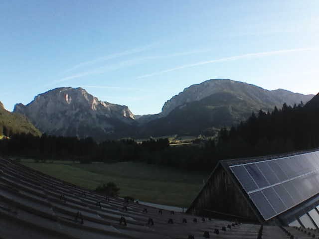 Archiv Foto Webcam Tragöß Angererhof - Blick Norden