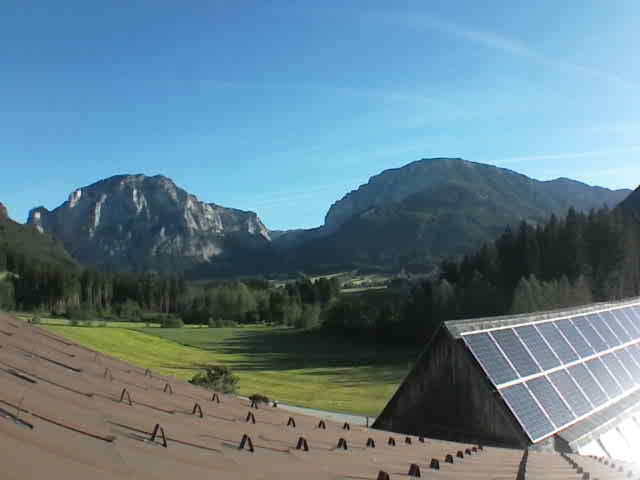 Archiv Foto Webcam Tragöß Angererhof - Blick Norden