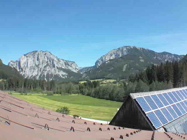 Archiv Foto Webcam Tragöß Angererhof - Blick Norden