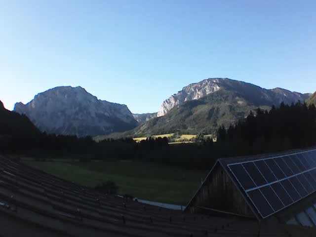 Archiv Foto Webcam Tragöß Angererhof - Blick Norden