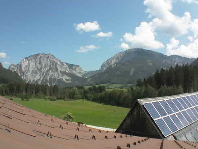 Archiv Foto Webcam Tragöß Angererhof - Blick Norden