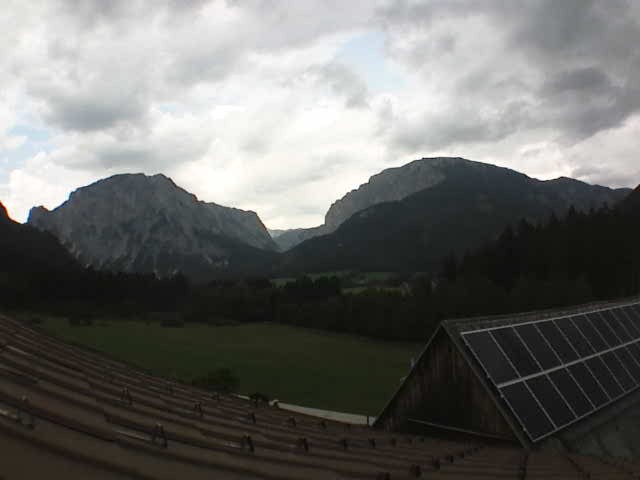 Archiv Foto Webcam Tragöß Angererhof - Blick Norden