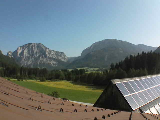 Archiv Foto Webcam Tragöß Angererhof - Blick Norden