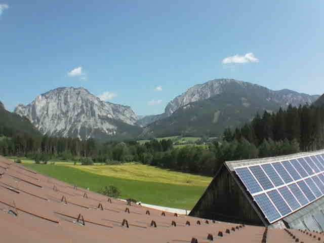 Archiv Foto Webcam Tragöß Angererhof - Blick Norden