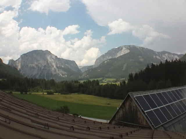 Archiv Foto Webcam Tragöß Angererhof - Blick Norden