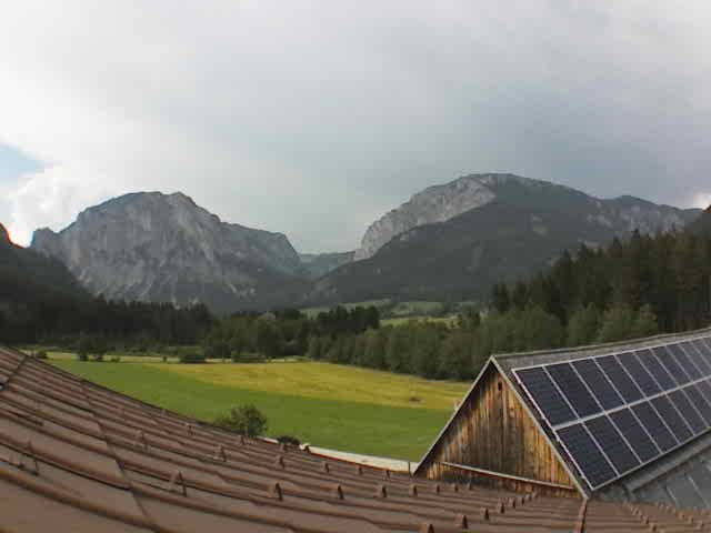 Archiv Foto Webcam Tragöß Angererhof - Blick Norden