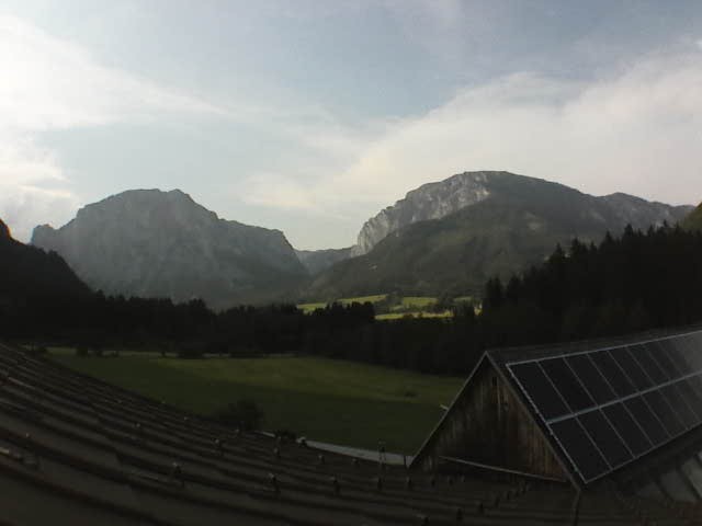 Archiv Foto Webcam Tragöß Angererhof - Blick Norden