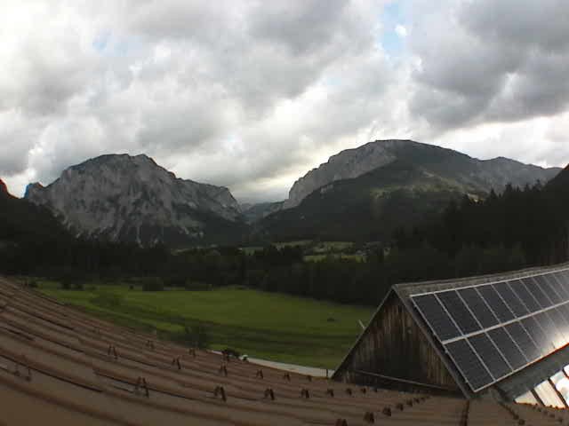 Archiv Foto Webcam Tragöß Angererhof - Blick Norden