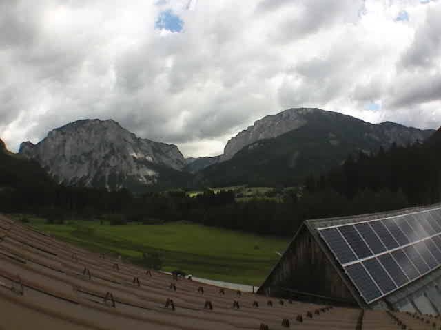 Archiv Foto Webcam Tragöß Angererhof - Blick Norden