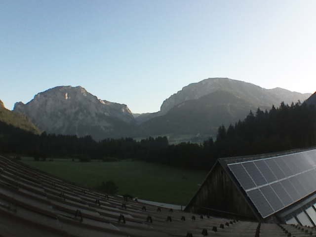 Archiv Foto Webcam Tragöß Angererhof - Blick Norden