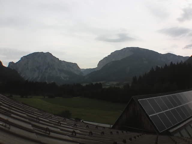 Archiv Foto Webcam Tragöß Angererhof - Blick Norden