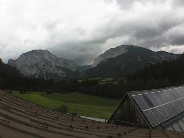 Archiv Foto Webcam Tragöß Angererhof - Blick Norden