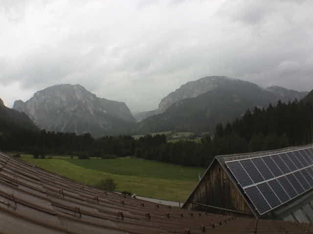 Archiv Foto Webcam Tragöß Angererhof - Blick Norden