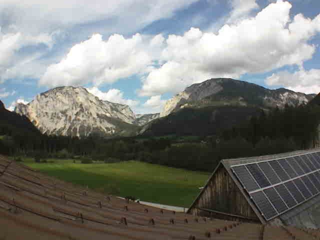 Archiv Foto Webcam Tragöß Angererhof - Blick Norden