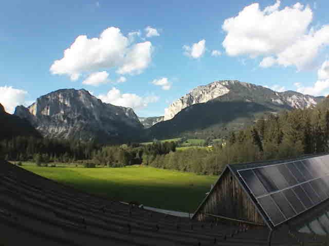 Archiv Foto Webcam Tragöß Angererhof - Blick Norden