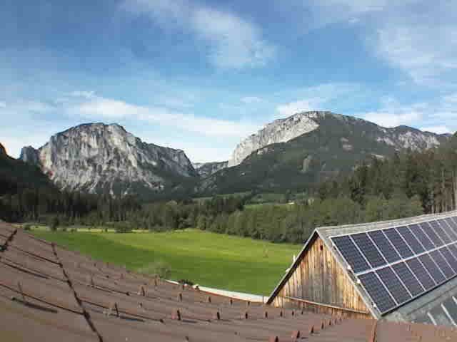Archiv Foto Webcam Tragöß Angererhof - Blick Norden