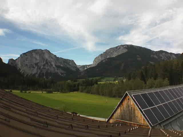 Archiv Foto Webcam Tragöß Angererhof - Blick Norden