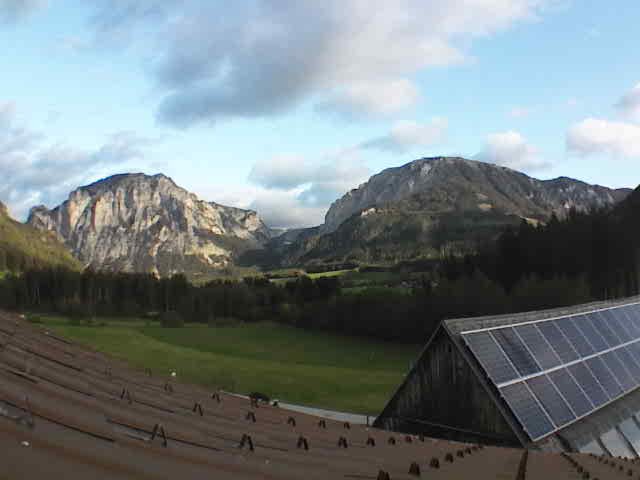 Archiv Foto Webcam Tragöß Angererhof - Blick Norden