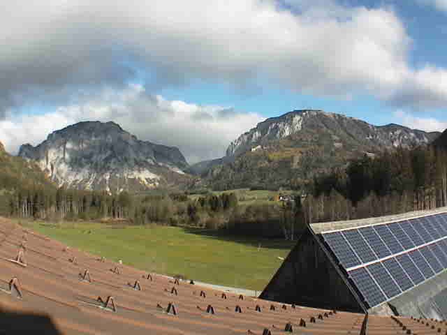 Archiv Foto Webcam Tragöß Angererhof - Blick Norden