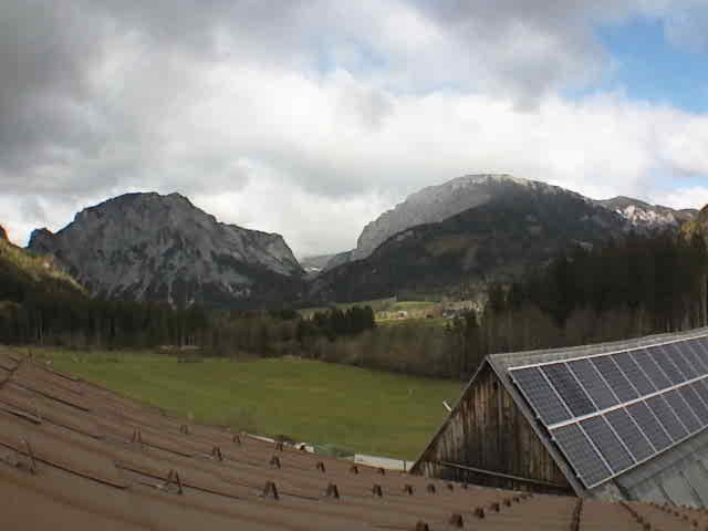 Archiv Foto Webcam Tragöß Angererhof - Blick Norden