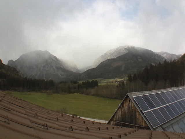 Archiv Foto Webcam Tragöß Angererhof - Blick Norden