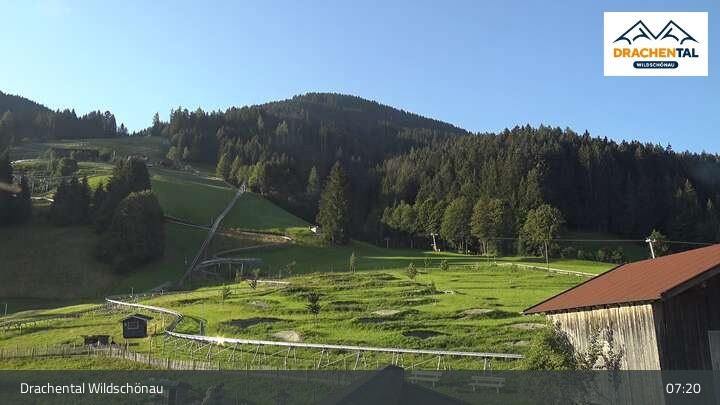 Archiv Foto Webcam Wildschönau - Freizeitpark Drachental