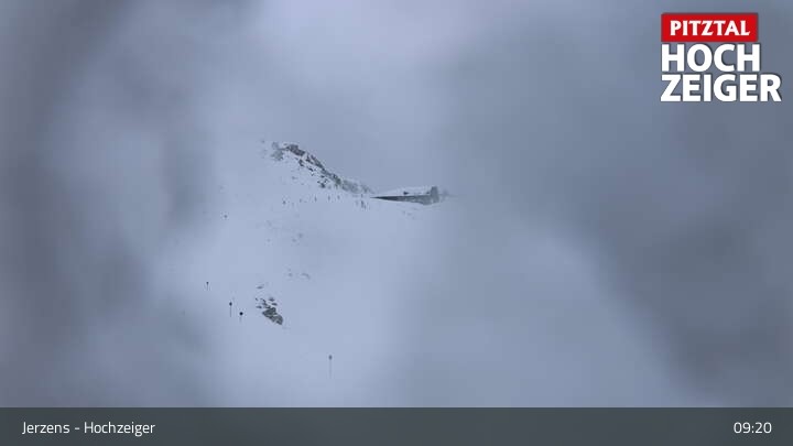 Archiv Foto Webcam Bergstation Hochzeiger im Pitztal